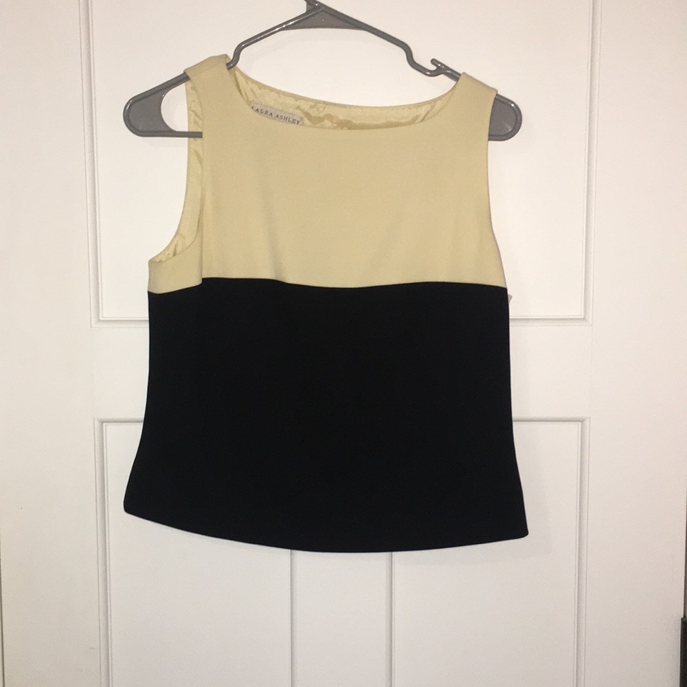 Laura Ashley Color Block Tank